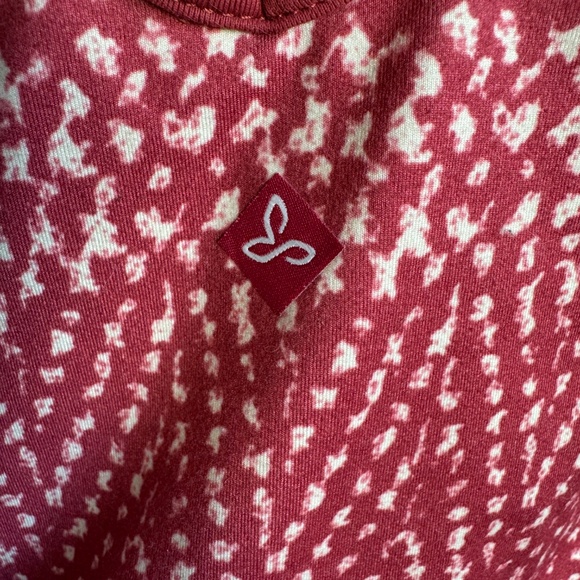 Prana Performance Spaghetti Strap Racerback Dress Reddish-Pink XS Shelf Bra - Picture 7 of 14